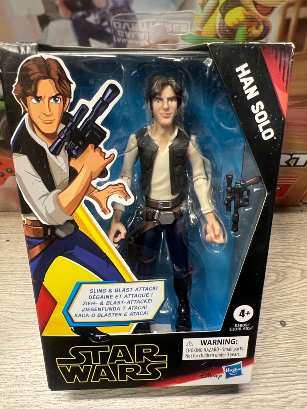 Hasbro Star Wars Han Solo Action Figure - Blue, Black, White Outfit